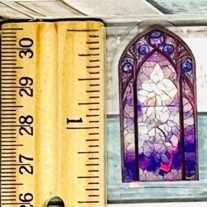 🌀10/$10🌀 Holographic Mosaic Window Reusable Sticker Decal